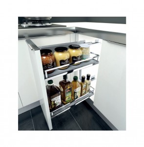 Steel Pull - Out Shelf Rack